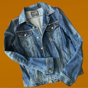 Unisex Diesel Denim Jean Jacket By Diesel Industry | Sz Men’s M | Women’s L/XL